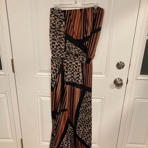 S-twelve multi-print maxi dress